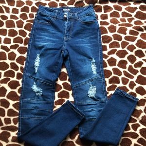 Fashion Nova high waisted jeans